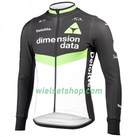 Wielershirt 2017 Dimension Data N001 Lange Mouw